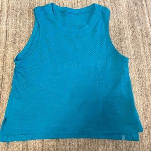 lululemon athletica Teal Muscle Tee